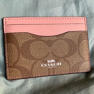 Coach card case